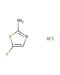 Astatech 2-AMINO-5-FLUOROTHIAZOLE HCL, 97.00% Purity, 0.25G